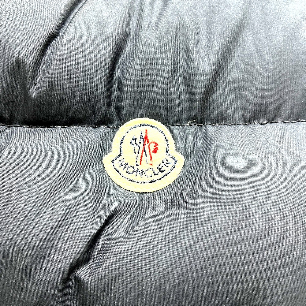 MONCLER Wappen down Best Nylon Black Used