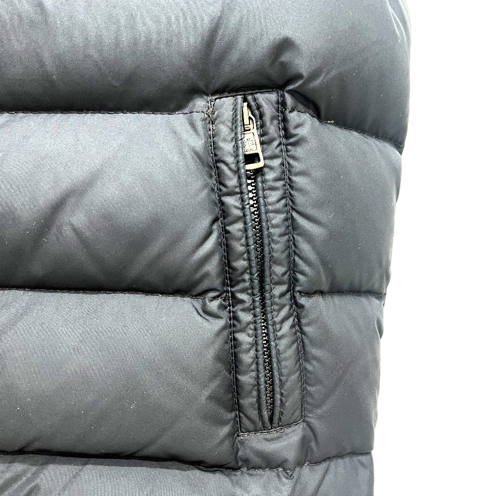 MONCLER Wappen down Best Nylon Black Used