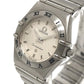OMEGA 1572.3 Constellation quartz Wristwatch SS Silver Used