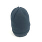 MONCLER logo patch beanie hat, knit cap, wool knit hat, women's, black