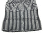 MONCLER Logo Knitted Apparel Beanie Wool Women's Gray