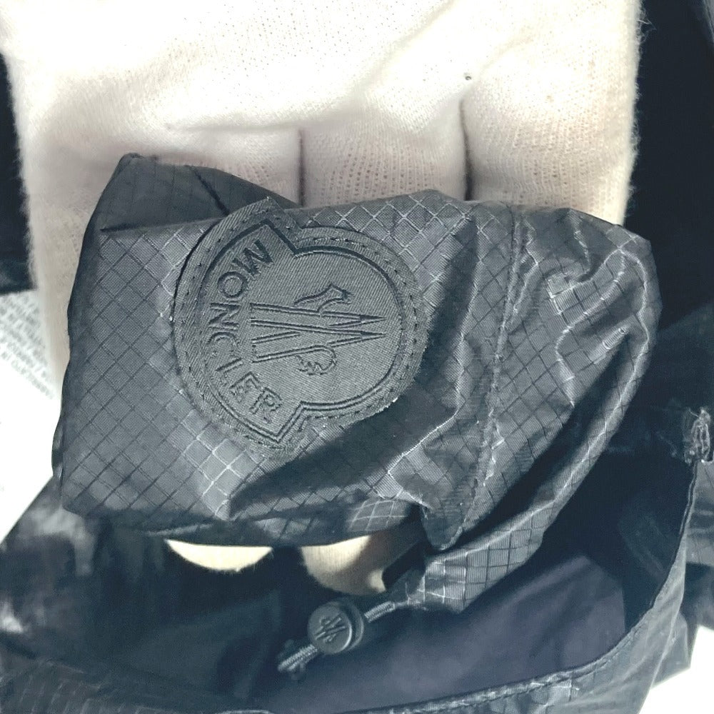 MONCLER ロゴ ショルダーバッグ カバン トートバッグ エコバッグ ハンドバッグ ナイロン ユニセックス ブラック