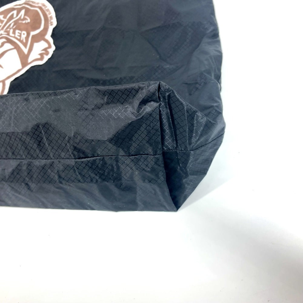 MONCLER ロゴ ショルダーバッグ カバン トートバッグ エコバッグ ハンドバッグ ナイロン ユニセックス ブラック