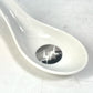 MONCLER x fragmentdesign collaboration ramen bowl and spoon set. This novelty item is not for sale and is perfect as a home décor item. Includes spoon, plate, and other tableware. Ceramic. Men's white.