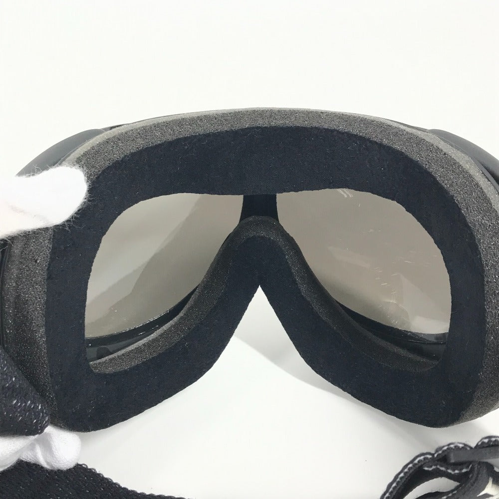 MONCLER めがね メガネ アイウェア 眼鏡 ロゴ ゴーグル スキー スノボー スポーツ サングラス プラスチック ユニセックス ブラック
