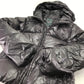 DUVETICA Women's Short Hooded Zip-Up Down Jacket in Polyamide, Dark Purple
