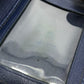 COACH Signature Bi-fold long wallet with logo Long Wallet Enamel / Leather blue Used