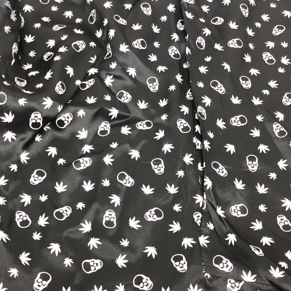 Lucien Pellat-Finet Men's Black Skull Print Tailored Jacket