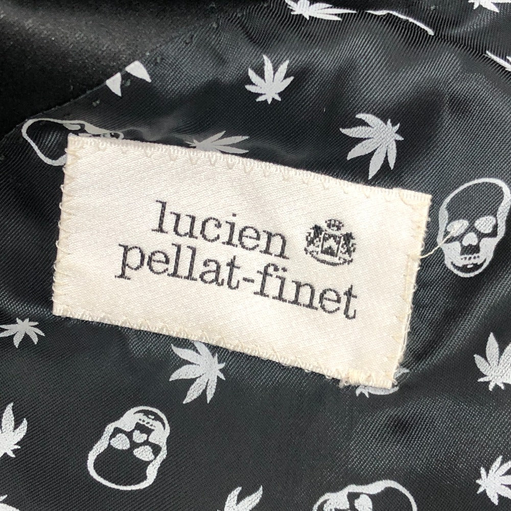 Lucien Pellat-Finet Men's Black Skull Print Tailored Jacket