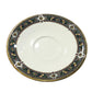ROYAL DOULTON Fruit & Floral Prestbury Tableware Cup & Saucer Teacup Ceramic Unisex White