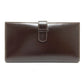 PATEK PHILIPPE Logo Novelty Bi-Fold Travel Pouch/Case in Brown Leather for Men (Not for Sale)