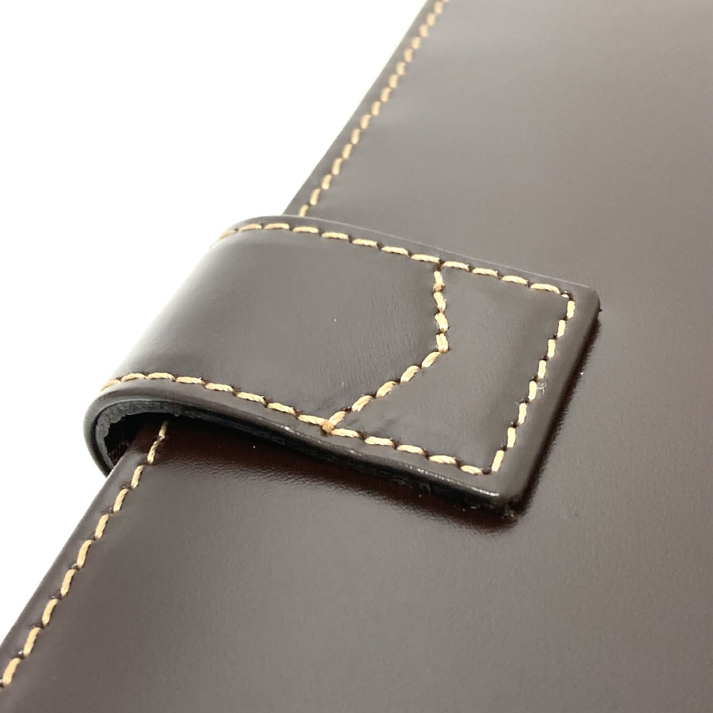 PATEK PHILIPPE Logo Novelty Bi-Fold Travel Pouch/Case in Brown Leather for Men (Not for Sale)