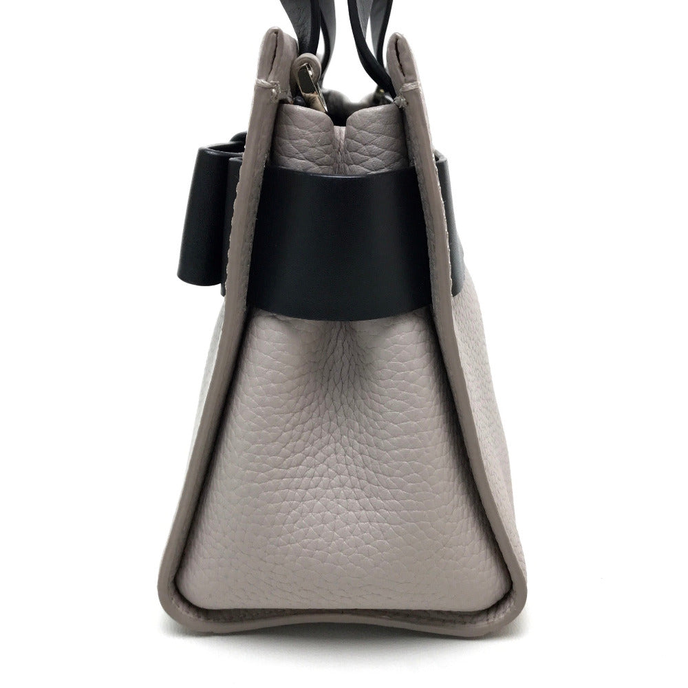 Kate Spade PXRU6082 Poplar Street 2-Way Shoulder/Handbag, Women's Leather, Gray/Black