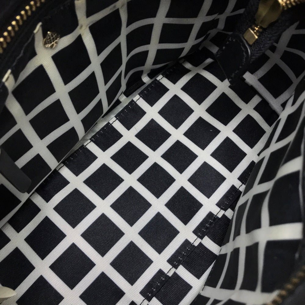 Kate Spade PXRU6082 Poplar Street 2-Way Shoulder/Handbag, Women's Leather, Gray/Black