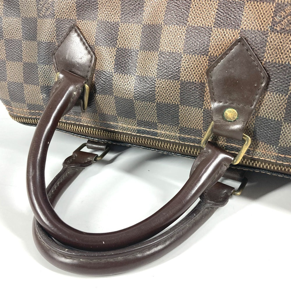 LOUIS VUITTON N41531 Damier Speedy 30 Mini Boston Bag, Handbag, Damier Canvas, Women's, Ebene, Brown