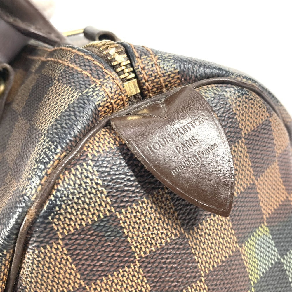 LOUIS VUITTON N41531 Damier Speedy 30 Mini Boston Bag, Handbag, Damier Canvas, Women's, Ebene, Brown