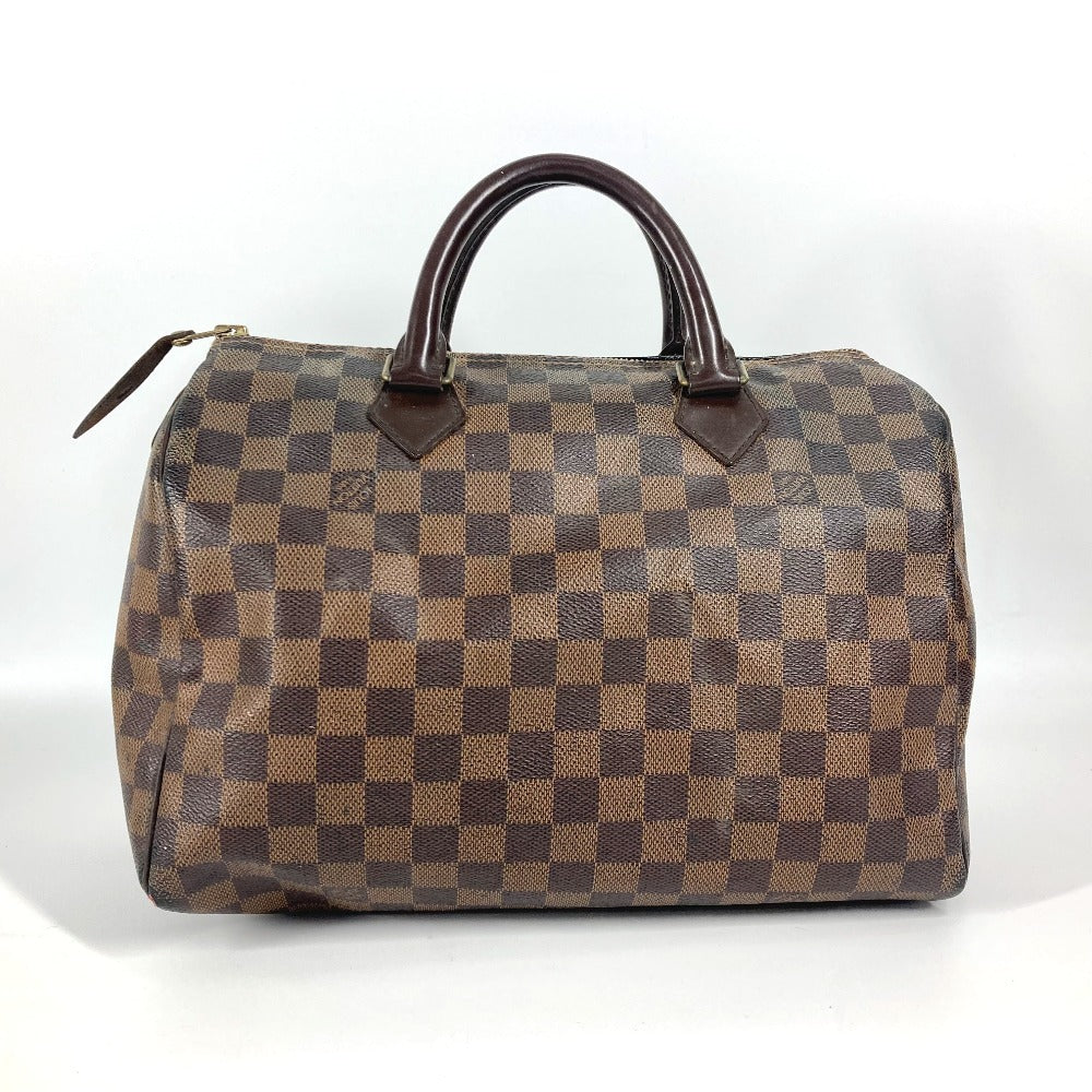 LOUIS VUITTON N41531 Damier Speedy 30 Mini Boston Bag, Handbag, Damier Canvas, Women's, Ebene, Brown