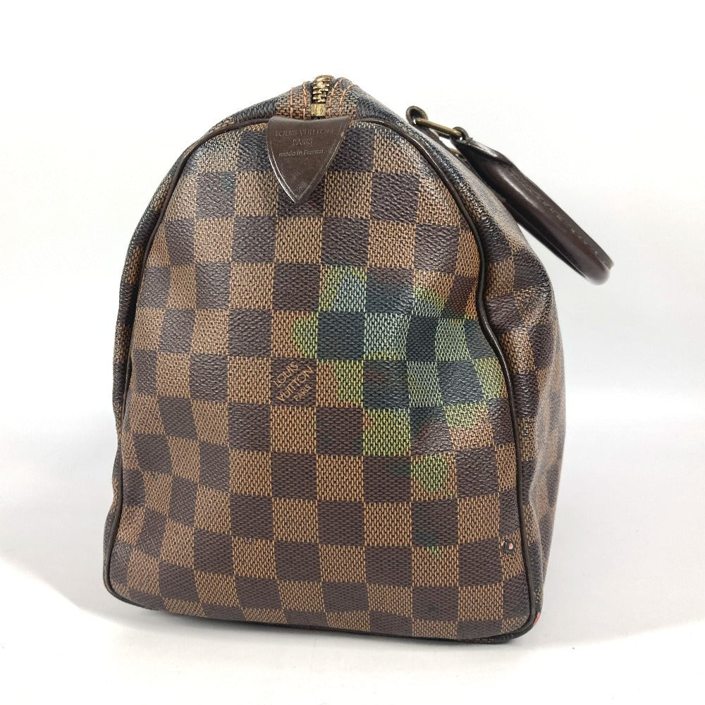 LOUIS VUITTON N41531 Damier Speedy 30 Mini Boston Bag, Handbag, Damier Canvas, Women's, Ebene, Brown