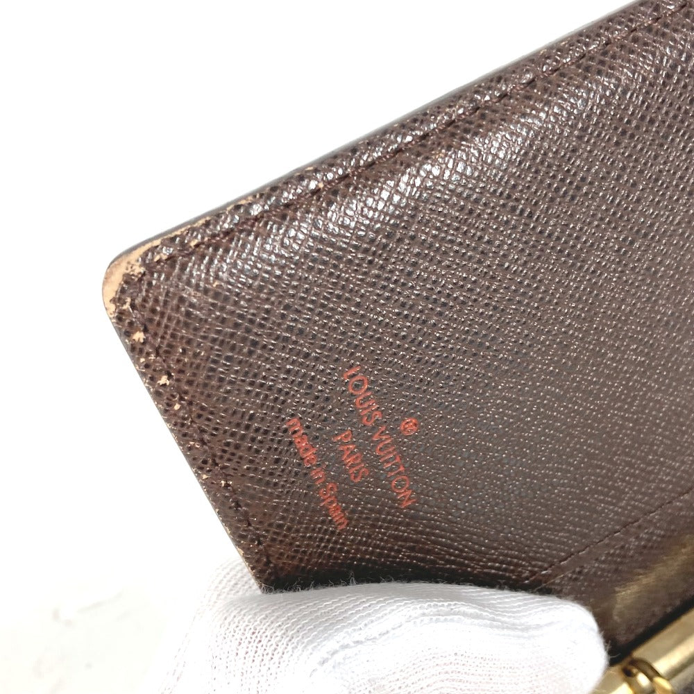 LOUIS VUITTON R20700 ダミエ アジェンダPM システム手帳 ステーショナリー 手帳カバー ダミエキャンバス レディース エベヌ ブラウン