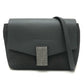 Brunello Cucinelli Metal beads Bag with flap Messenger pouch Shoulder Bag Leather Black Used