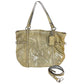 COACH 17065 Patent Andy Cinchid Bag Shoulder Bag Tote Bag Shoulder Bag Patent Leather Gray Based Used