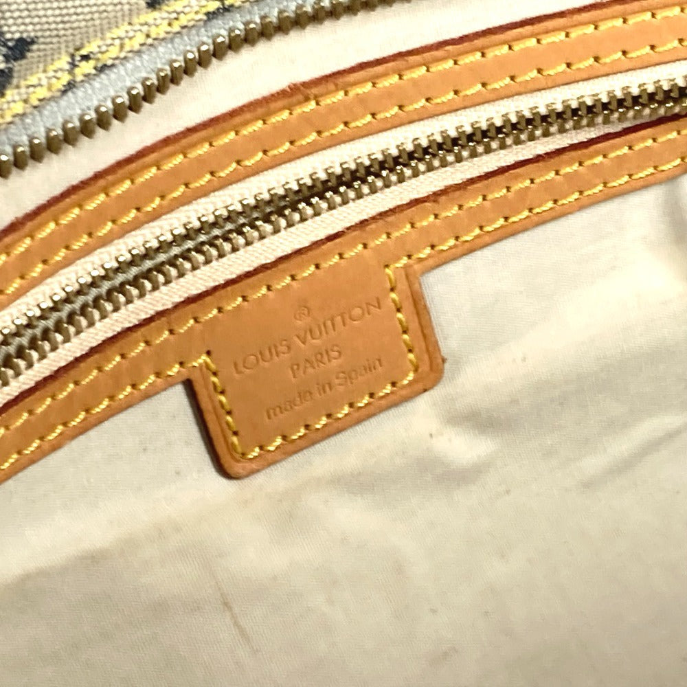LOUIS VUITTON M92003 モノグラムミニ マリー ミニボストンバッグ カバン ハンドバッグ モノグラムミニキャンバス レディース ブルー