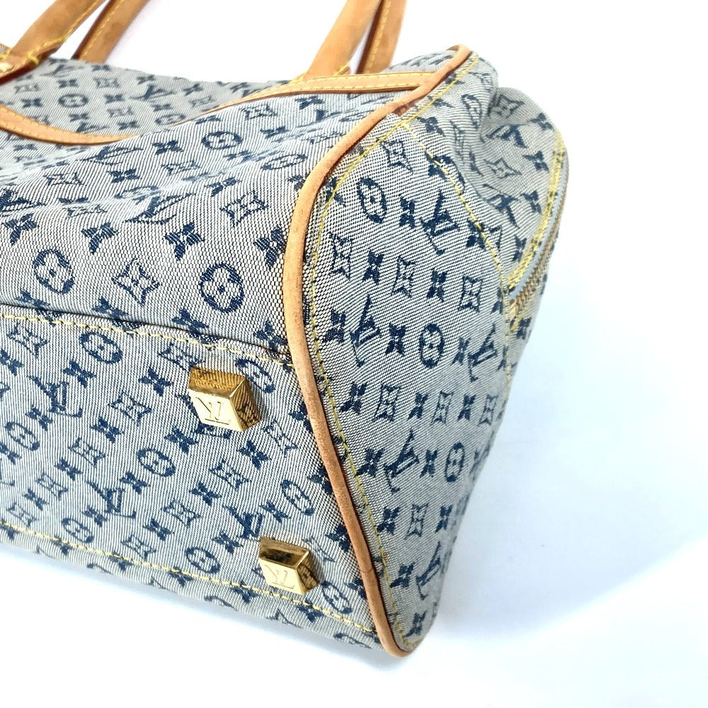 LOUIS VUITTON M92003 モノグラムミニ マリー ミニボストンバッグ カバン ハンドバッグ モノグラムミニキャンバス レディース ブルー