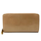 LOUIS VUITTON M91470 Vernis Zippy Wallet, Round Zip Long Wallet, Patent Leather, Women's, Noisette Beige