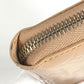 LOUIS VUITTON M91470 Vernis Zippy Wallet, Round Zip Long Wallet, Patent Leather, Women's, Noisette Beige