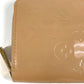 LOUIS VUITTON M91470 Vernis Zippy Wallet, Round Zip Long Wallet, Patent Leather, Women's, Noisette Beige