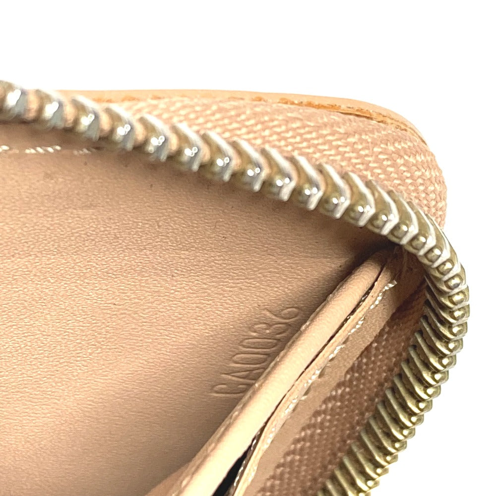 LOUIS VUITTON M91470 Vernis Zippy Wallet, Round Zip Long Wallet, Patent Leather, Women's, Noisette Beige