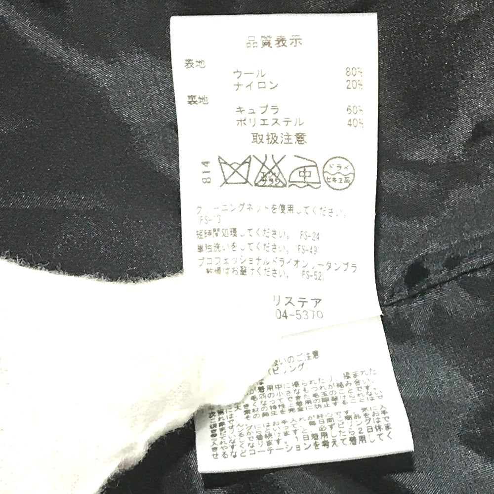LE CIEL BLEU 18A69615 アウター ロングコート ウール レディース ブラック