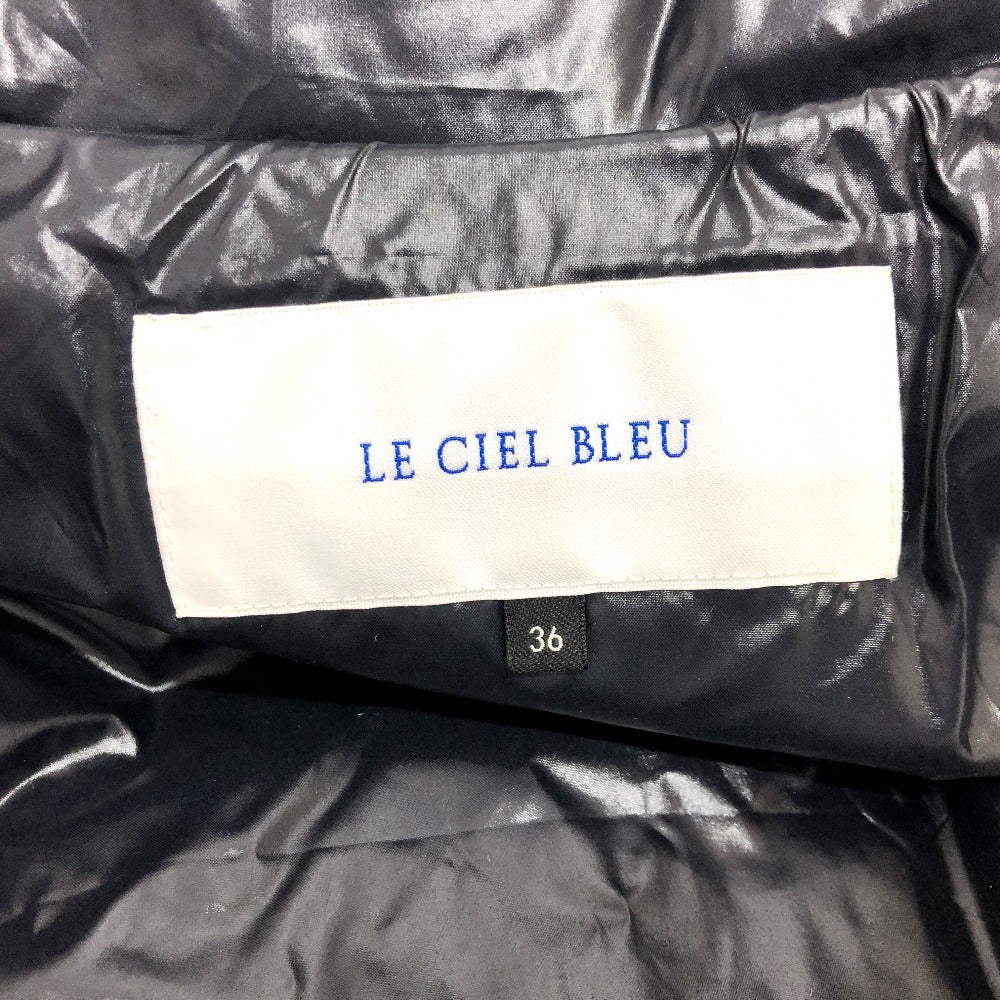 LE CIEL BLEU 19Ａ69401 長袖 アウター ダウン キルティング アパレル ダウンジャケット ナイロン レディース ブラック