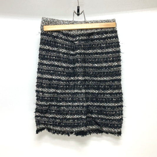 LE CIEL BLEU 25Ｓ61413 25Ｓ61414 ツイード アパレル カーディガン＆スカート トップス ボトムス セットアップ コットン レディース ブラック