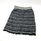 LE CIEL BLEU 25Ｓ61413 25Ｓ61414 ツイード アパレル カーディガン＆スカート トップス ボトムス セットアップ コットン レディース ブラック