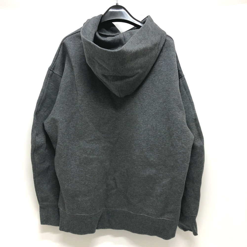 LE CIEL BLEU 25A62409 Cutout Apparel Pullover Hoodie, Cotton, Women's, Gray