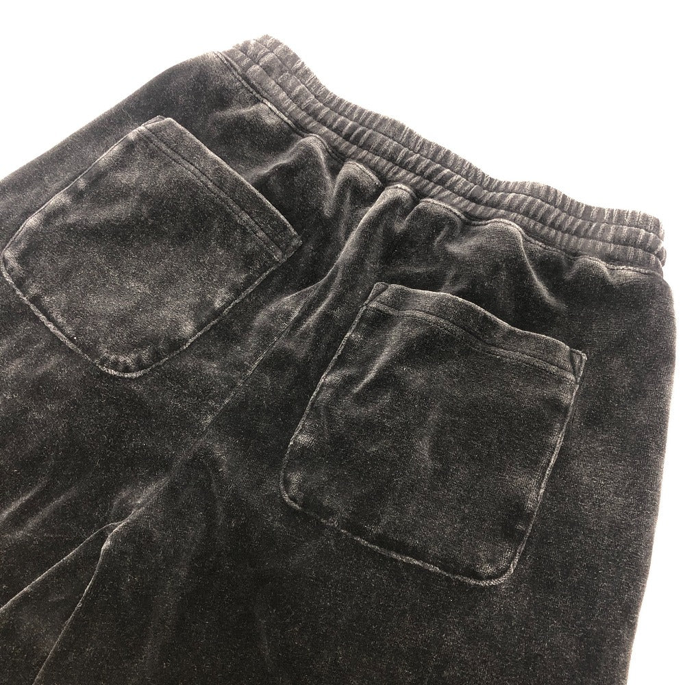 LE CIEL BLEU 28S68102 ブリーチドベロア スウェットパンツ アパレル ボトムス パンツ コットン レディース ブラック