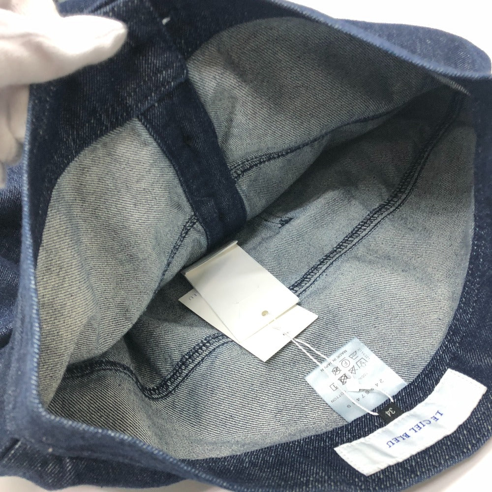 LE CIEL BLEU 24A67419 アパレル ボトムス ボタン デニム フレア ロングスカート コットン レディース ブルー