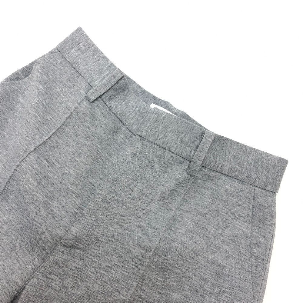 LE CIEL BLEU 27S68103 Jersey Flare Leg Pants Apparel Bottoms Pants polyester gray Used