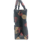 COACH Turnlock Borough Bag Floral Bijoux 2WAY Shoulder Bag Crossbody bag Hand Bag PVC Black Used