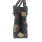 COACH Turnlock Borough Bag Floral Bijoux 2WAY Shoulder Bag Crossbody bag Hand Bag PVC Black Used