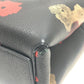 COACH Turnlock Borough Bag Floral Bijoux 2WAY Shoulder Bag Crossbody bag Hand Bag PVC Black Used