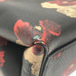 COACH Turnlock Borough Bag Floral Bijoux 2WAY Shoulder Bag Crossbody bag Hand Bag PVC Black Used
