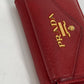 PRADA 1MH021 ロゴ コンパクト財布 3つ折り財布 レザー レディース レッド