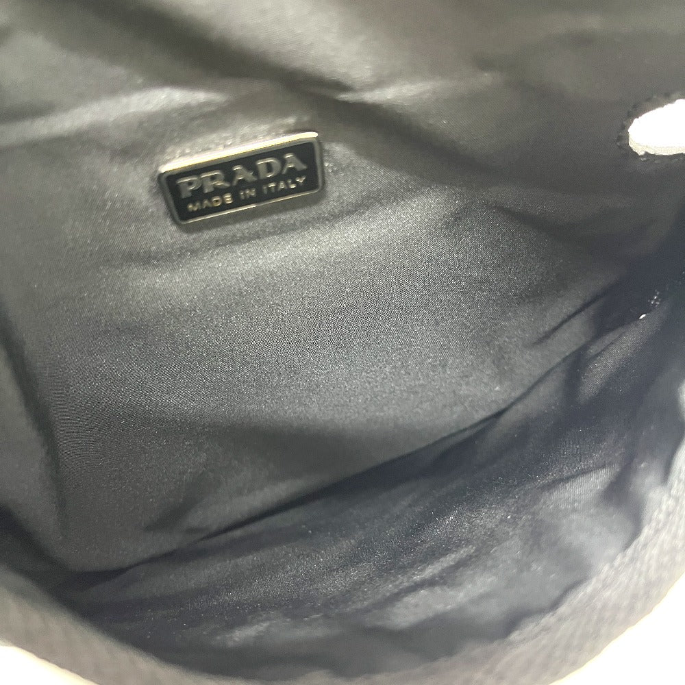 PRADA MV563 Prada Sport Body Bag, Waist Bag, Nylon, Unisex, Black