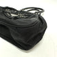 PRADA ハート ビジュー カバン ハンドバッグ ナイロン/レザー レディース ブラック - brandshop-reference