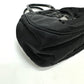 PRADA ハート ビジュー カバン ハンドバッグ ナイロン/レザー レディース ブラック - brandshop-reference