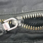 PRADA 2VH053 Triangle Logo Shoulder Bag in Nylon/Leather, Black
