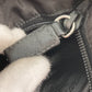 PRADA 斜め掛け ポシェット カバン トライアングルロゴ 三角ロゴ プレート フラット ショルダーバッグ ナイロン レディース ブラック