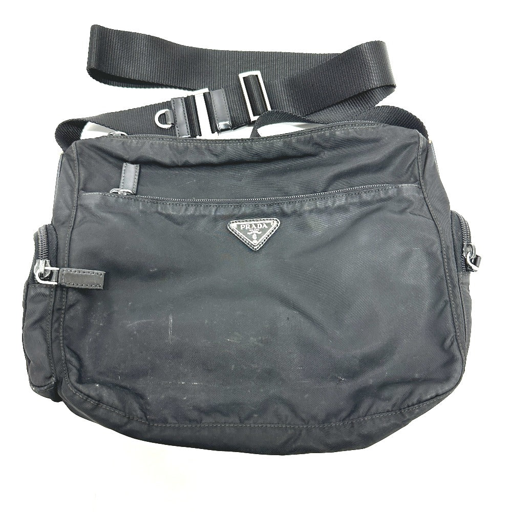 PRADA BT426T カバン ショルダーバッグ 肩掛け バッグ ショルダーバッグ ナイロン レディース ブラック